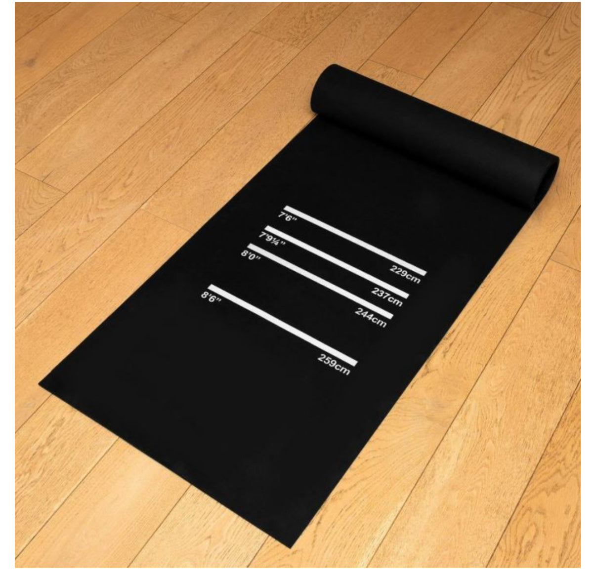 PINPOINT RUBBER DARTS MAT [300CM X 60CM