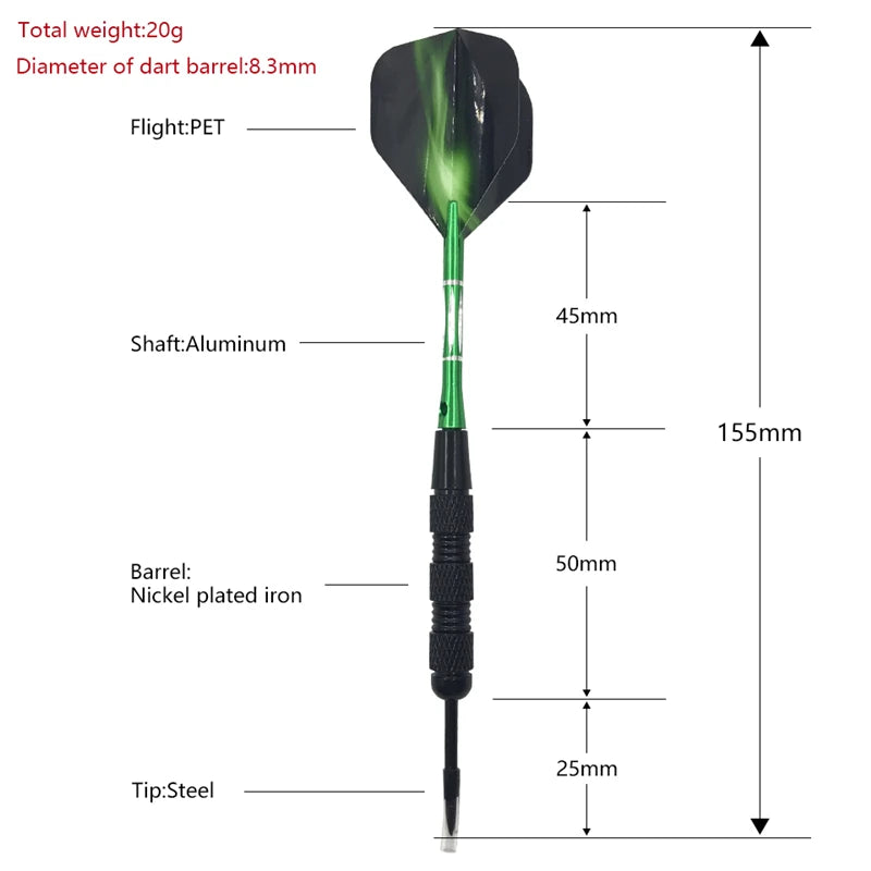 New Darts High-quality 3Pcs/set Professional 20g