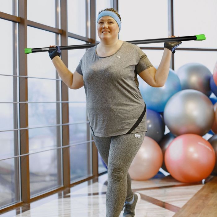 Aerobic Weighted Exercise Bar - 10kg