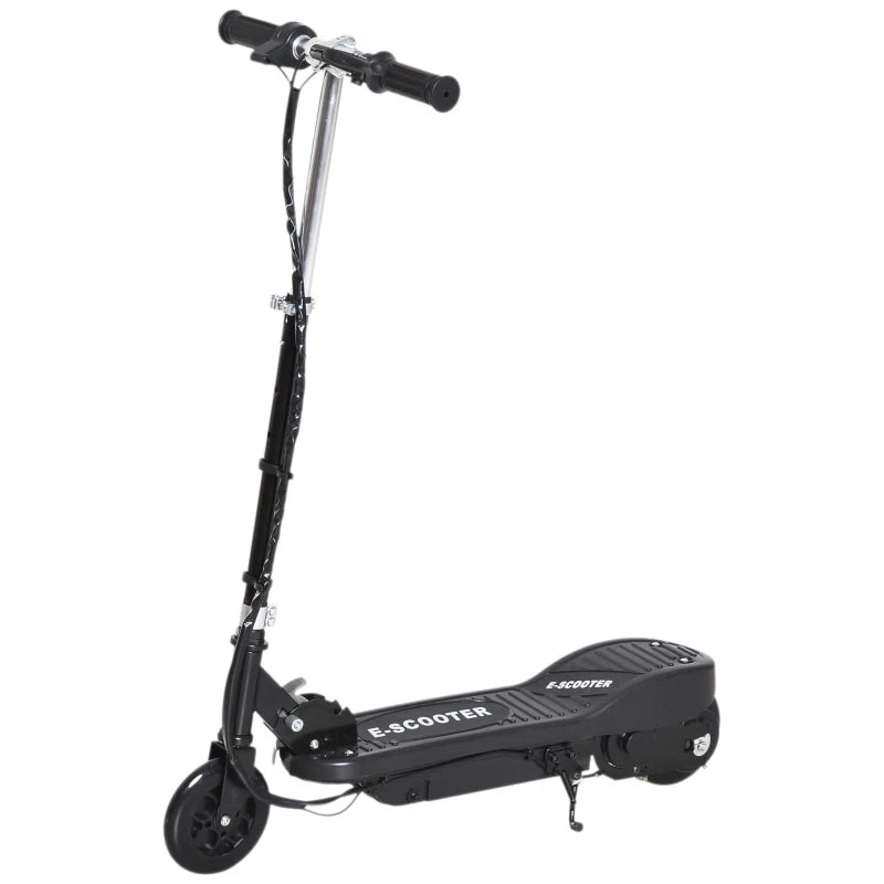 HOMCOM Folding Electric Kids Scooter Ride on Age 7-14, Red, Black and Blue
