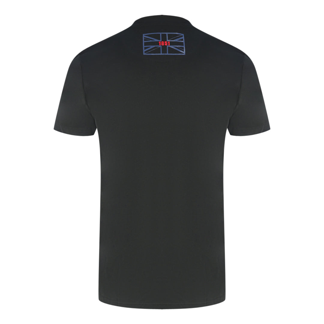 Aquascutum Mens T Shirt Black