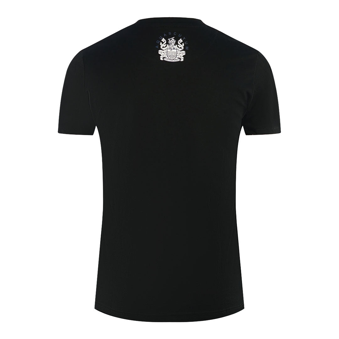 Aquascutum Men's T Shirt Black