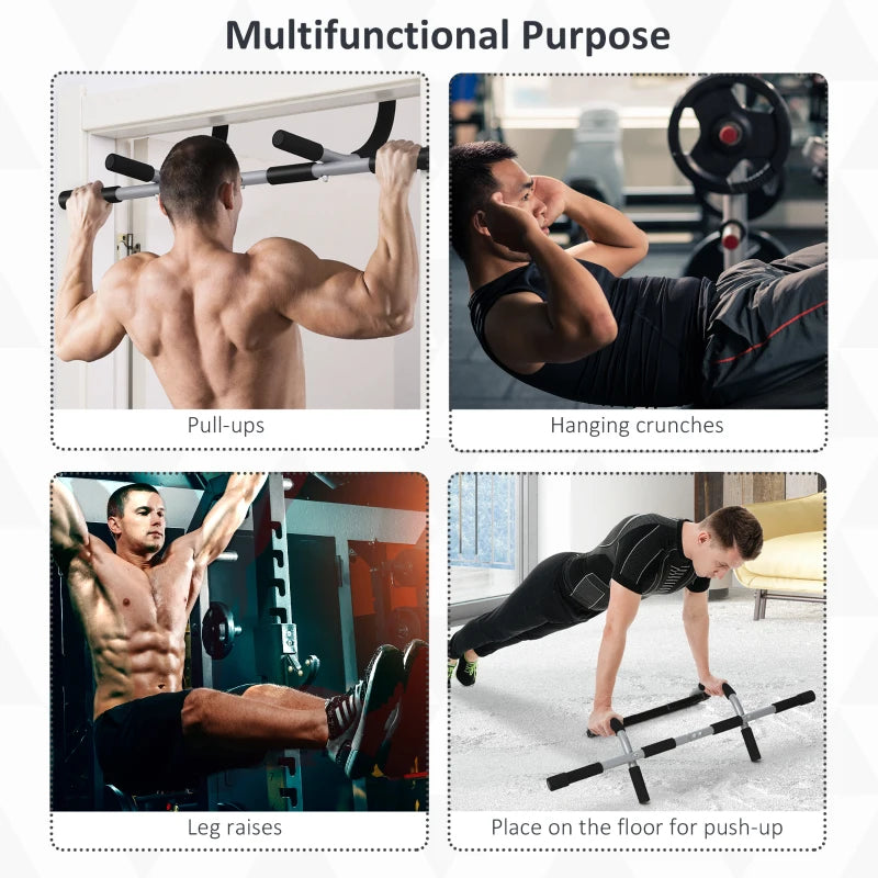 HOMCOM Pull-Up Bar for Doorway