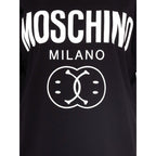 Moschino Doublemiley Black Oversize T-Shirt