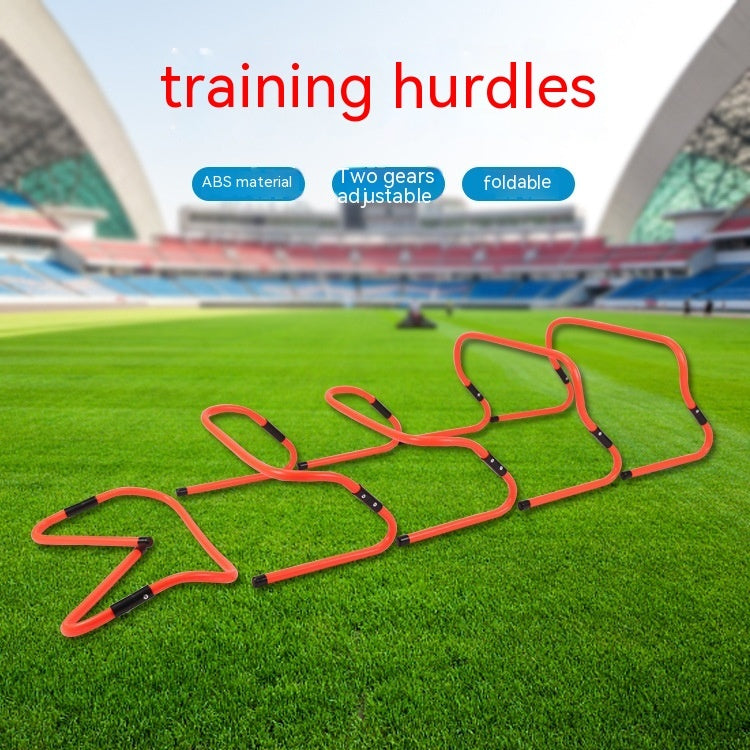 Football Adjustable Height Folding Hurdle