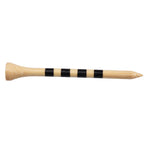 A Pack Of Golf Striped Bamboo Tees