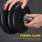 SPORTNOW 25kg Barbell Set