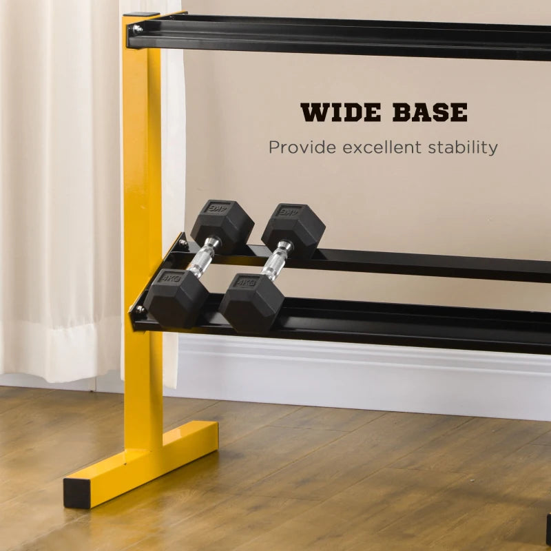 SPORTNOW Dumbbell Rack Stand. 270kg Capacity