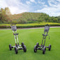 Golf Cart Four Wheel Aluminium Foldable With Umbrella Rack