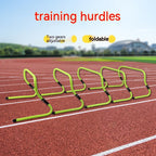 Football Adjustable Height Folding Hurdle