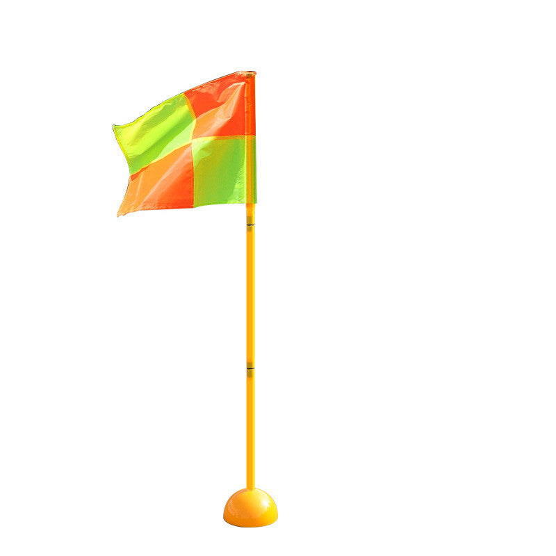 Football training corner flag