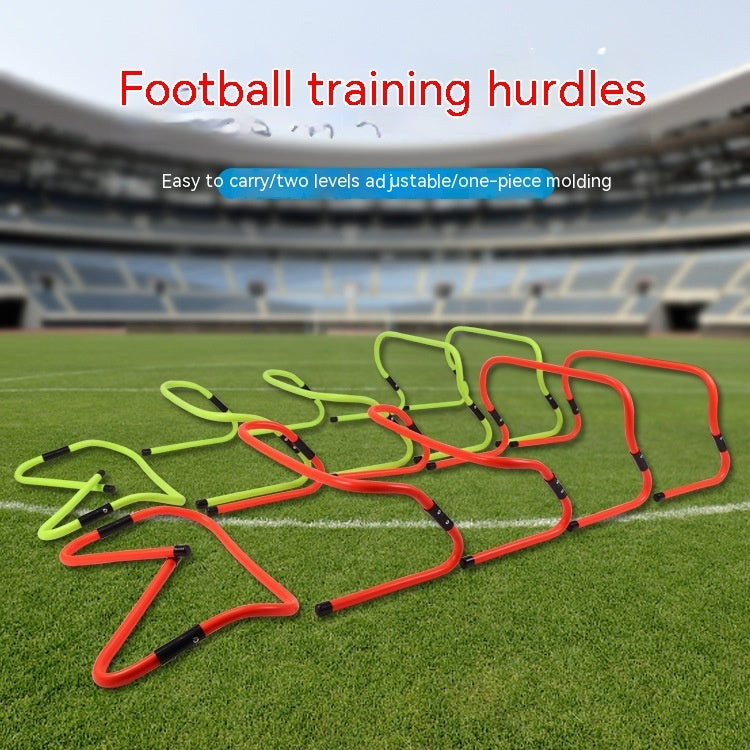 Football Adjustable Height Folding Hurdle