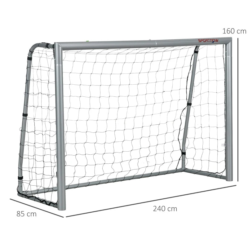 SPORTNOW 6ft x 2ft, 8 x 5ft and 10ft x 6.5ft Football Goals