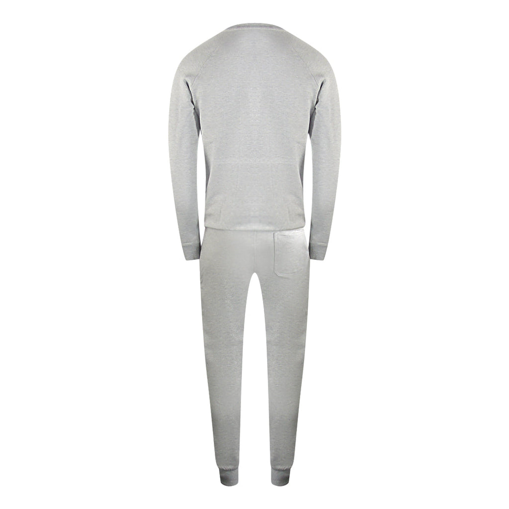 Aquascutum  Grey Crewneck And Track Pants Set Male