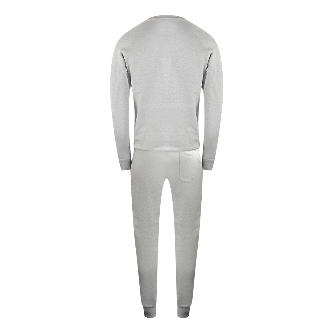 Aquascutum  Grey Crewneck And Track Pants Set Male