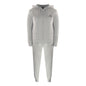 Aquascutum Grey Zip Hoodie And Track Pants Set Male