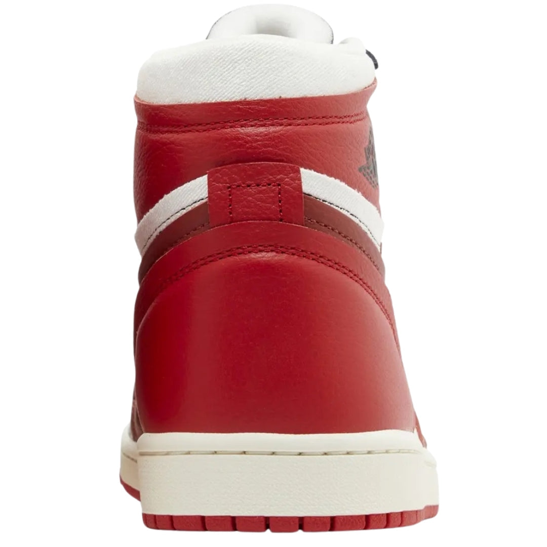 NIKE FB9891 600 Nike Air Jordan 1 MM High RED/BLACK/WHITE TRAINER WOMEN UK 3.5