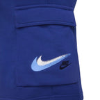 Nike Branded Pockets Blue Shorts XS