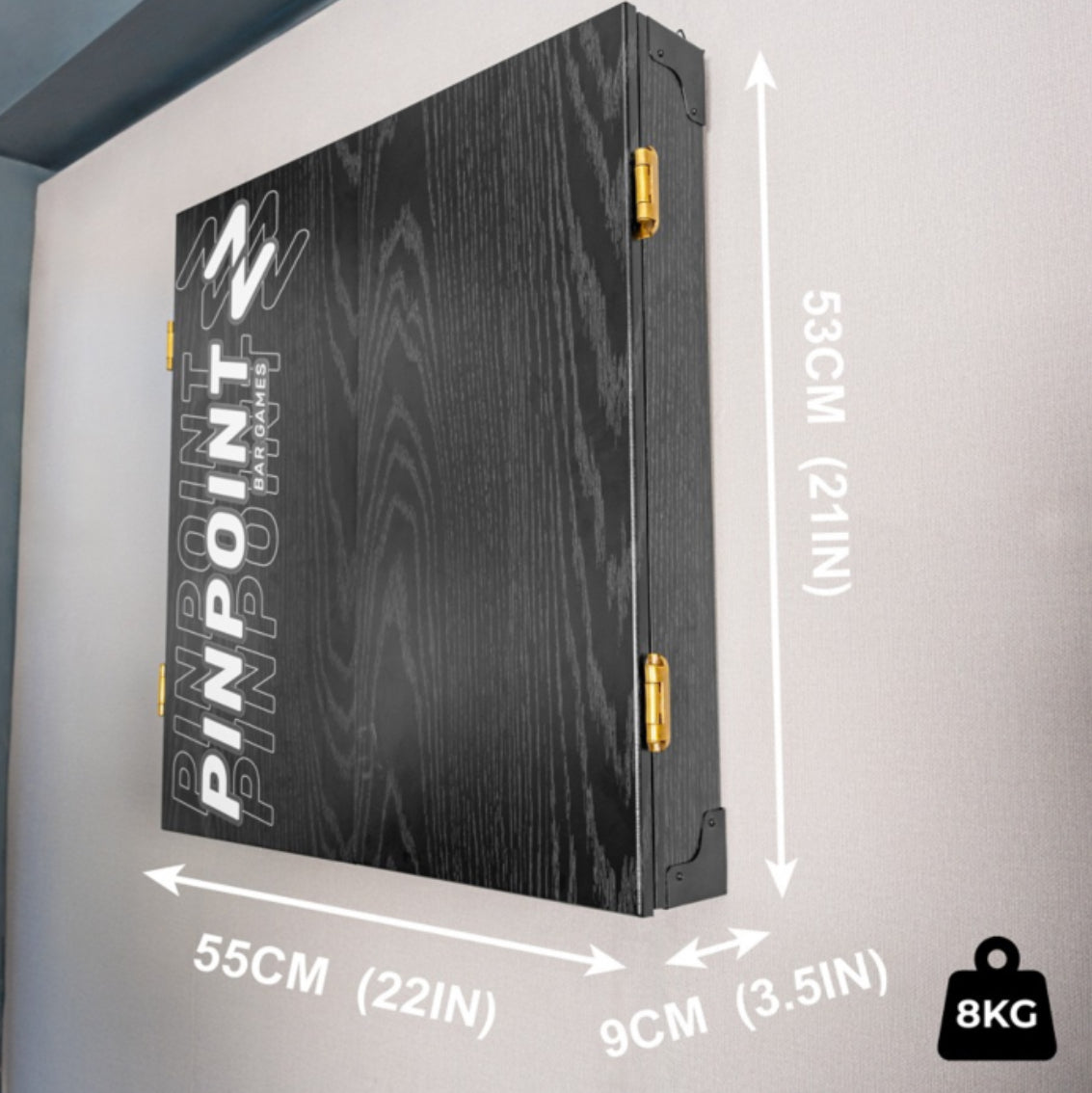 PINPOINT DARTS CABINET - CABINET ONLY