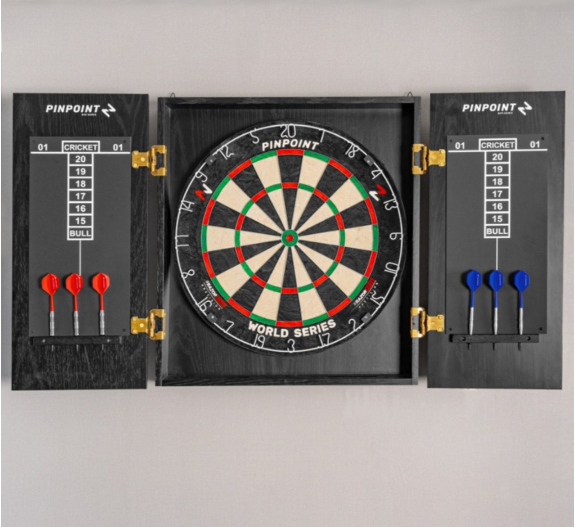 PINPOINT DARTS CABINET - CABINET ONLY