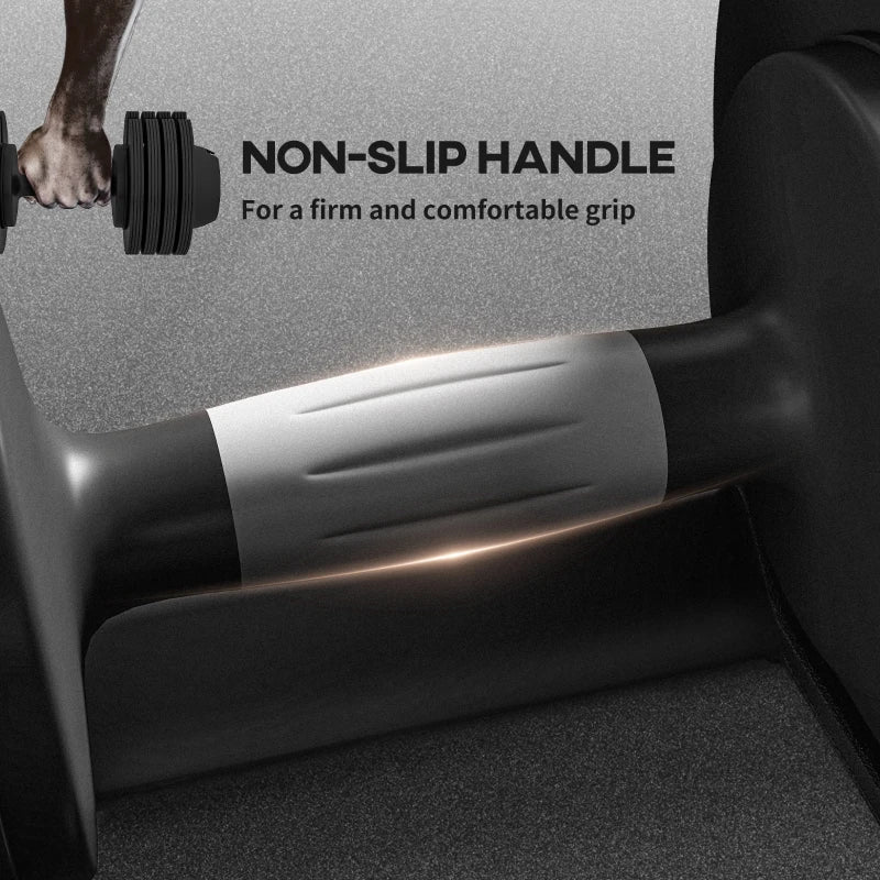 SPORTNOW Adjustable Dumbbells Set, 4-in-1 6kg - 24kg