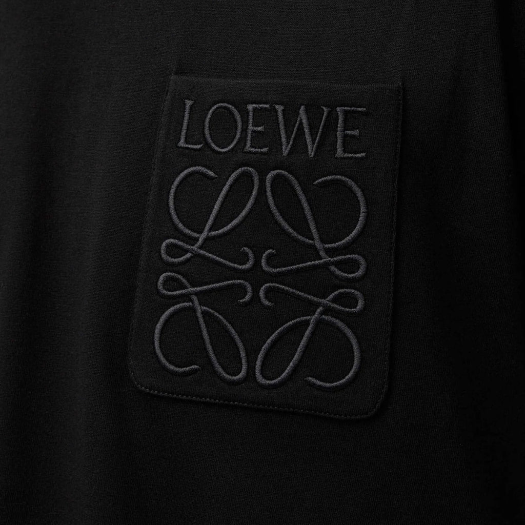 Loewe Black T Shirt Male