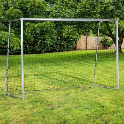 SPORTNOW 6ft x 2ft, 8 x 5ft and 10ft x 6.5ft Football Goals