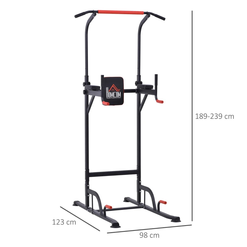 HOMCOM Power Tower Station with Dip Stand