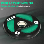 SPORTNOW Olympic EZ Curl Bar with 30kg and 50g Weight