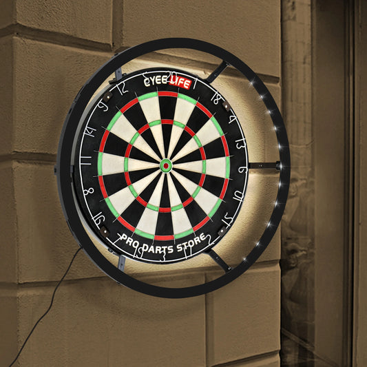 Dart board lighting system