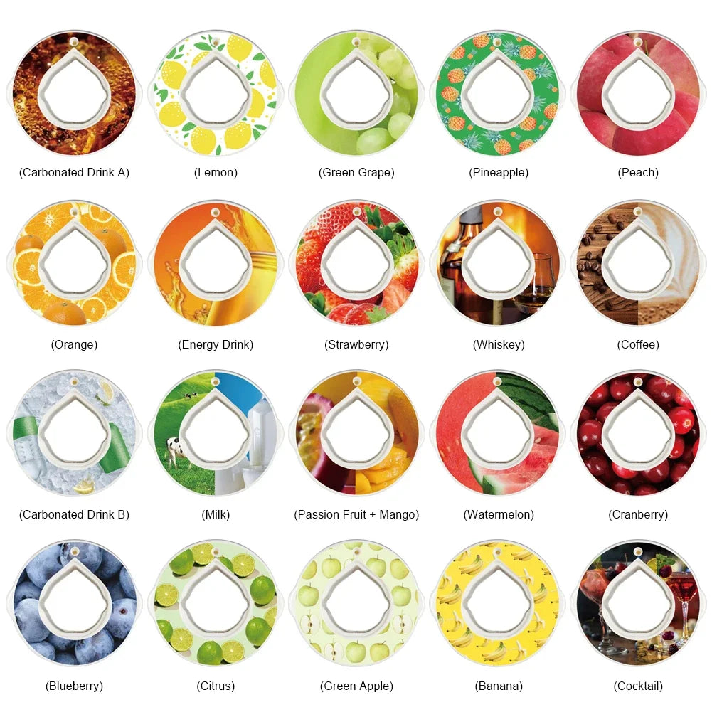 1-5Pcs Fruit Scent Pods Air Scent Fruit Flavour zero sugar
