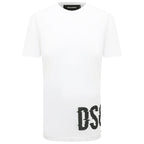 Dsquared2 Cool Fit Large DSQ2 Logo White T-Shirt S
