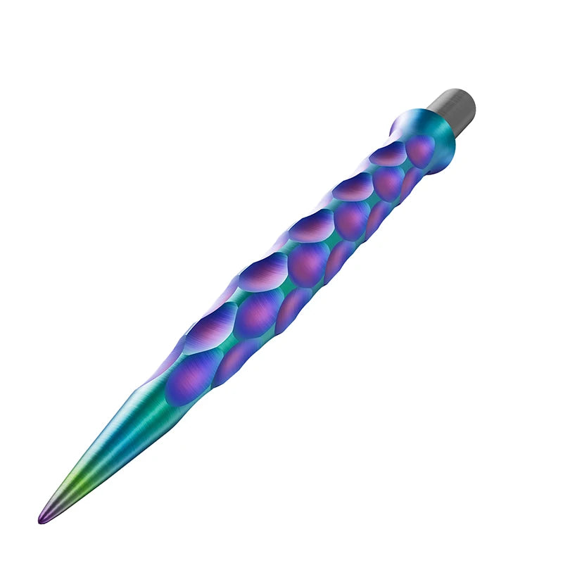 CUESOUL TOUCH POINT II Replacement Dart Steel Points,Collar Design,Titanium Coated,Pack of 3pcs----Like Snake