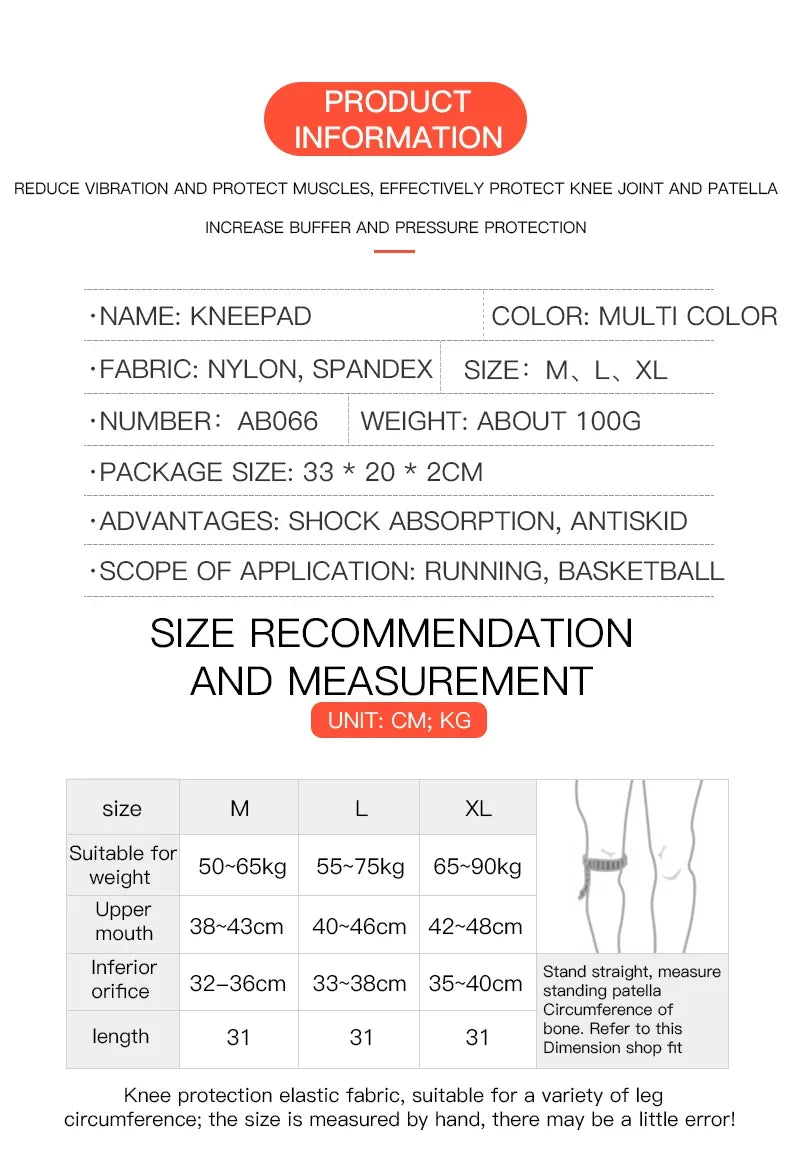 Knee Brace Strap Patella Medial Support