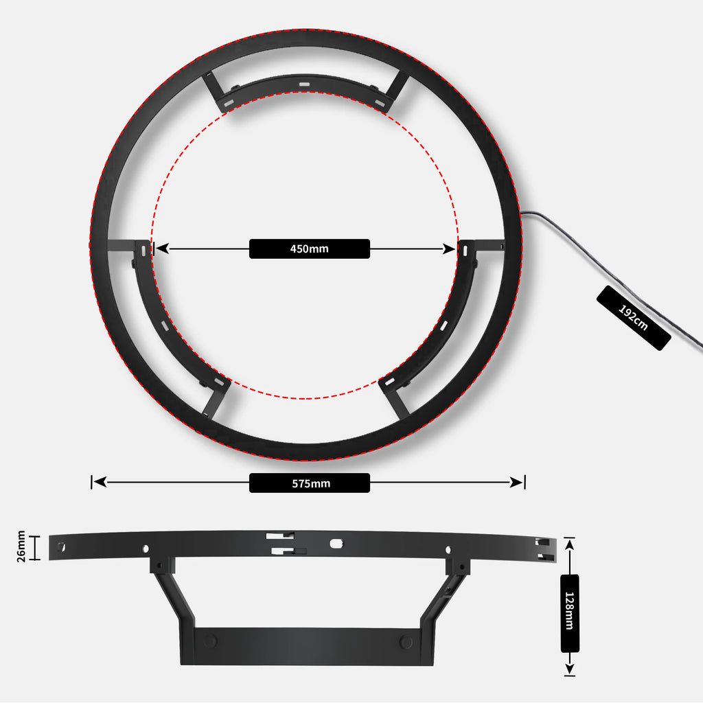 Dart board lighting system