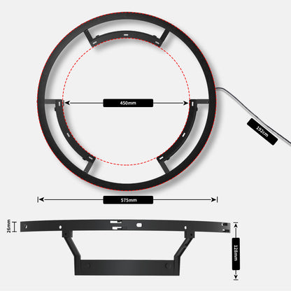 Dart board lighting system