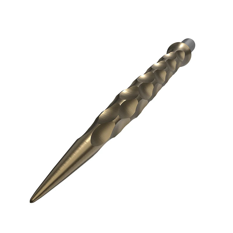 CUESOUL TOUCH POINT II Replacement Dart Steel Points,Collar Design,Titanium Coated,Pack of 3pcs----Like Snake