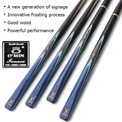 New Generation Snooker cue  Case supplies 3/4 split  Pool One Piece Cue Tip Size 10mm 9.5mm