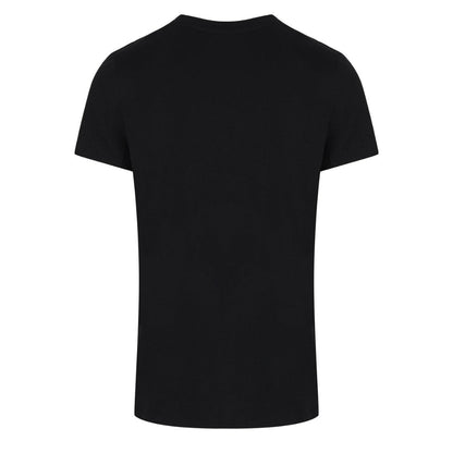 BALMAIN TH01601I296 Balmain Resort Logo Black T-Shirt EAB BLACK T-SHIRT MALE S