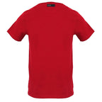 Plein Sport Scratched Logo Red T-Shirt S