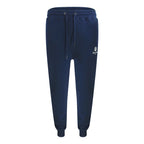 Aquascutum Active Basic Rib Track Pant Navy Tr001 11 Navy Blue Sweatpants Male - Style Centre Wholesale