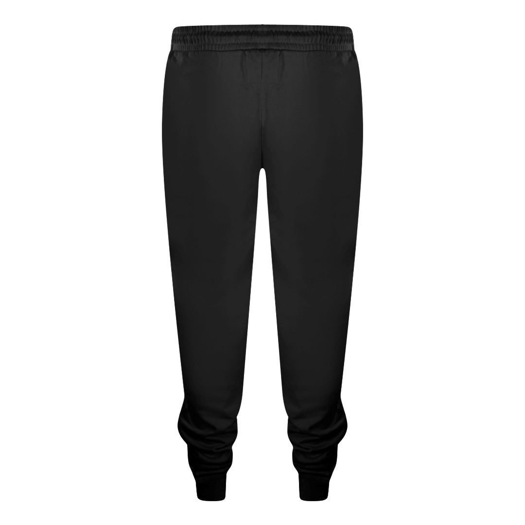 Cavalli Class Bold Logo Black Sweatpants