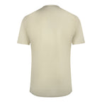Cavalli Class Bold Logo Beige Sand T-Shirt