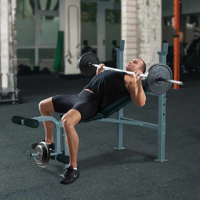 HOMCOM 4-Levels Adjustable Weight Bench