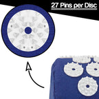 Acupressure Mat, Pillow and Ball Set - Blue