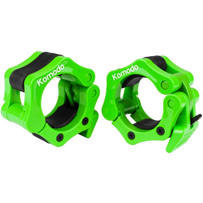 2 Inch Barbell Weight Collars - Green