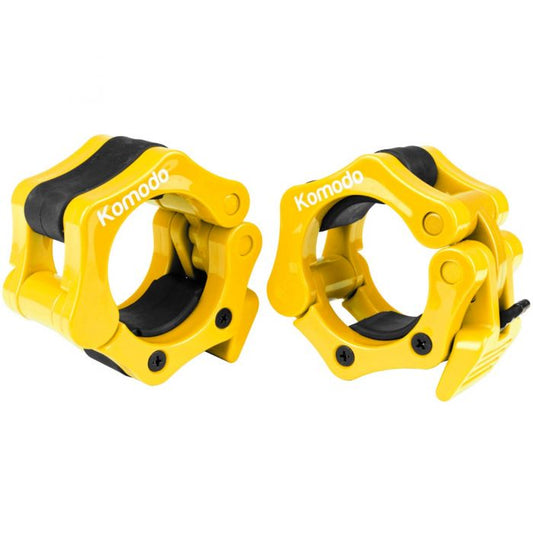 2 Inch Barbell Weight Collars - Yellow