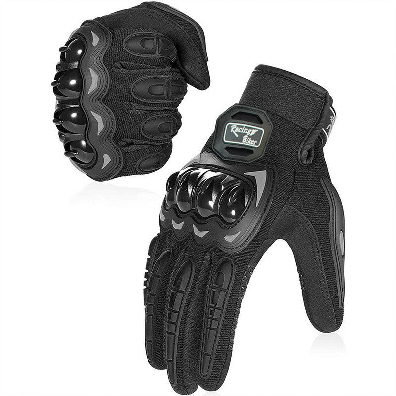 Thermal Motorbike Gloves Carbon Knuckle Protection