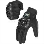 Thermal Motorbike Gloves Carbon Knuckle Protection