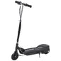 HOMCOM Folding Electric Kids Scooter Ride on Age 7-14, Red, Black and Blue